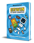 Portada de Libro Erwin, El Gato Cuántico Vol.1 Manuel Bartual Original