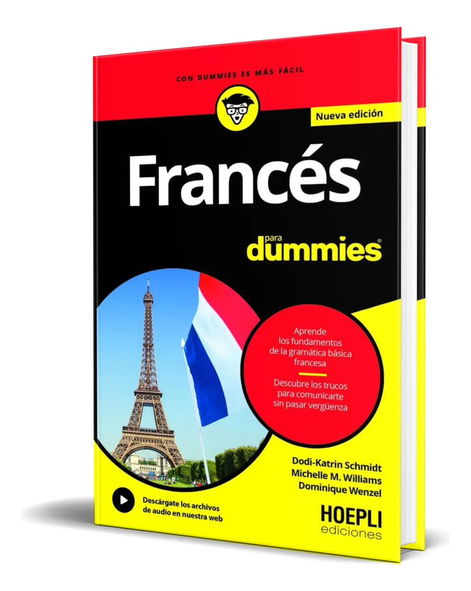 Portada de Libro Francés Para Dummies [ Aprender Francés ] Original
