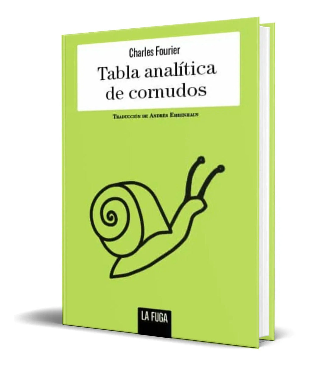 Portada de Libro Tabla Analitica De Los Cornudos [ Charles Fourier ]