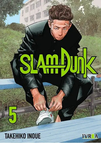 Portada de Slam Dunk New Edition, De Takehiko Inoue., Vol. 5. Editorial Ivrea, Tapa Blanda En Español, 2023