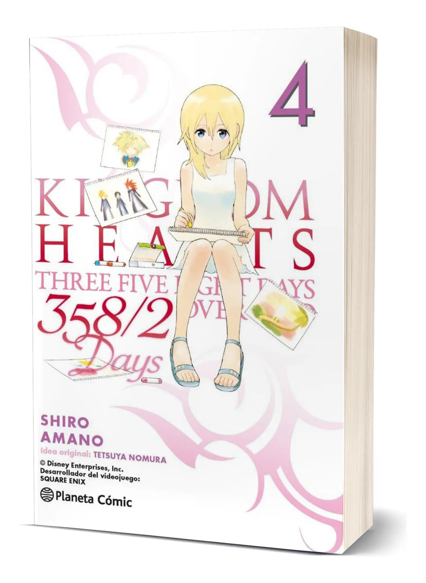 Portada de Manga Kingdom Hearts 358/2 Days Vol.4 [ Amano ] Original