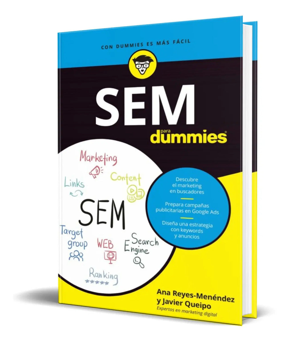 Portada de Libro Sem Para Dummies [ Ana Luisa Reyes ] Original