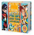 Portada de Libro Pixar [ Megalibro Para Colorear ] Original