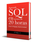 Portada de Libro Aprende Sql En Menos De 20 Horas. [ Original ]