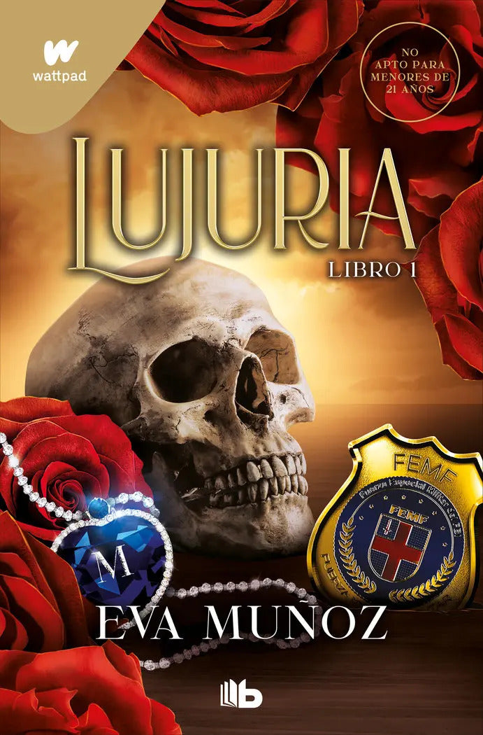 Portada de Lujuria. Libro 1 (pecados Placenteros 2), De Eva, Munoz., Vol. 1. Editorial B De Bolsillo, Tapa Blanda En Español…