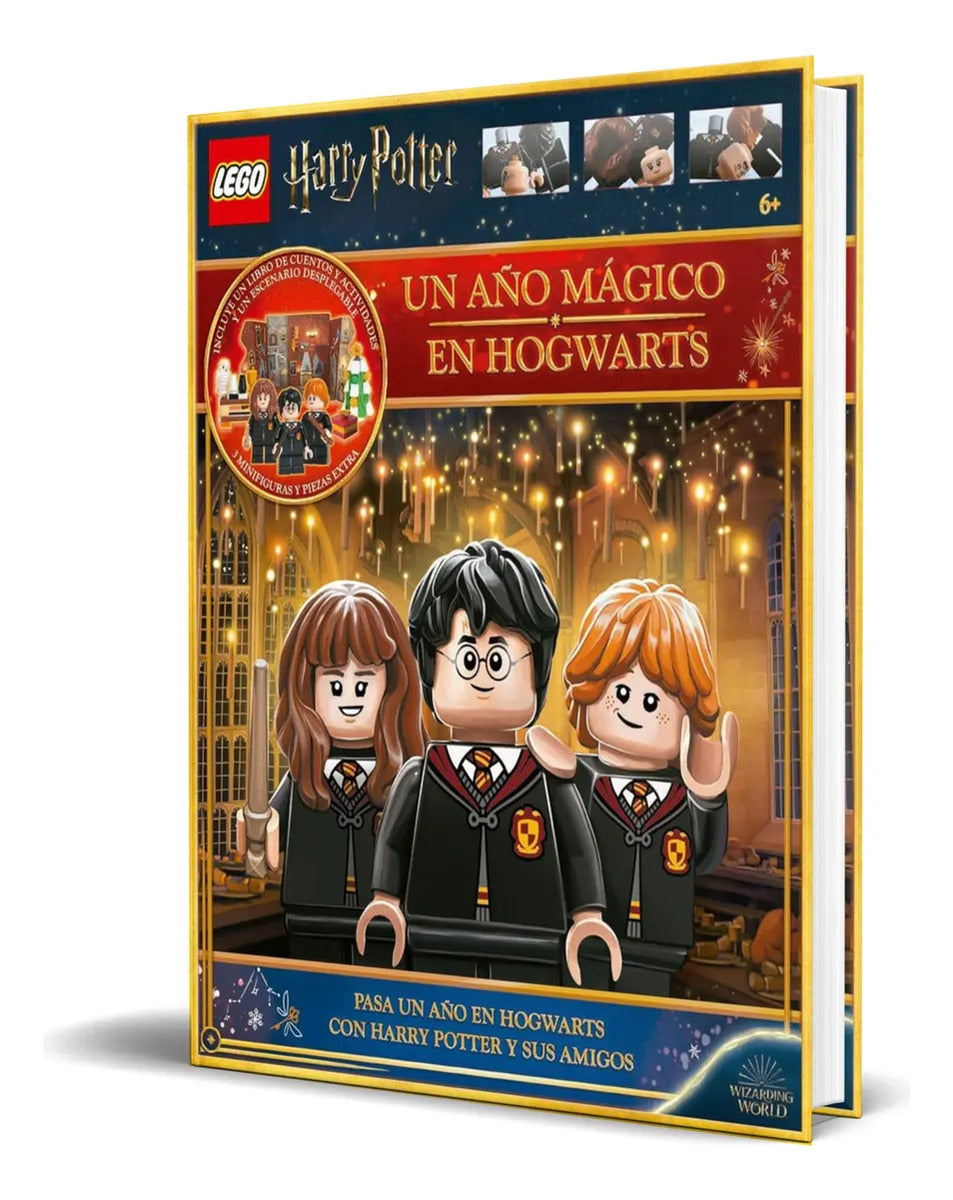 Portada de Libro Lego Harry Potter Un Año Mágico En Hogwarts Original, De Lego. Editorial Planeta Junior, Tapa Blanda En Esp…