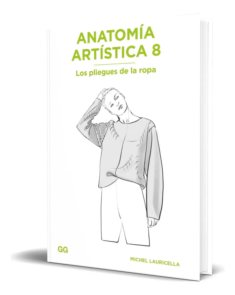 Portada de Libro Anatomía Artística [ Los Pliegues De La Ropa] Original