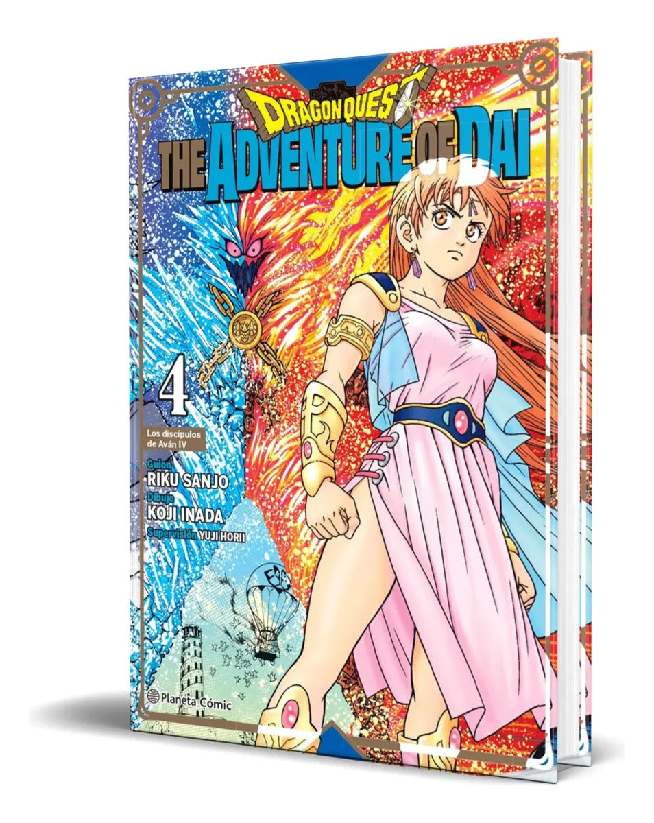 Portada de Dragon Quest The Adventure Of Dai Vol.4, De Koji Inada. Editorial Planeta Cómic, Tapa Blanda En Español, 2023