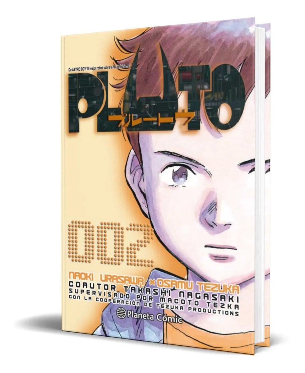 Portada de Libro Pluto Vol.2 [ Nueva Edicion ] Original