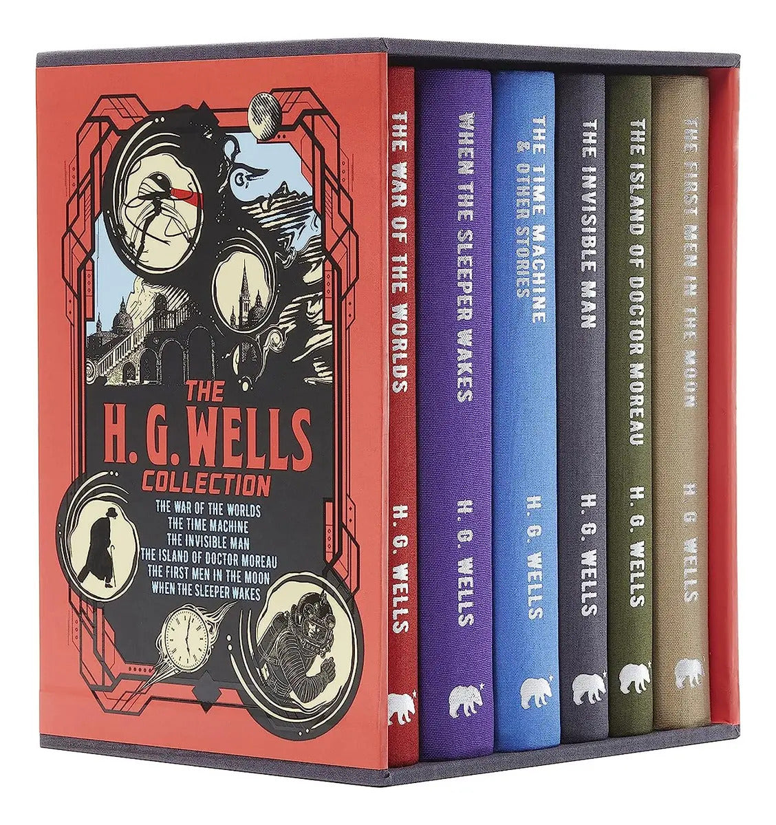 Portada de Libro The H. G. Wells Collection [ Deluxe 6-book ] Original