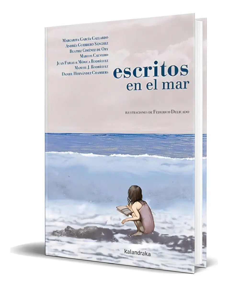 Portada de Escritos En El Mar, De Margarita García Gallardo. Editorial Kalandraka, Tapa Blanda En Español, 2023