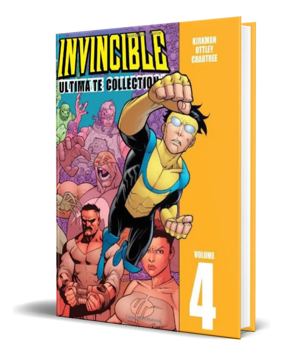 Portada de Libro Invincible [ The Ultimate Collection Vol.4 ] Original