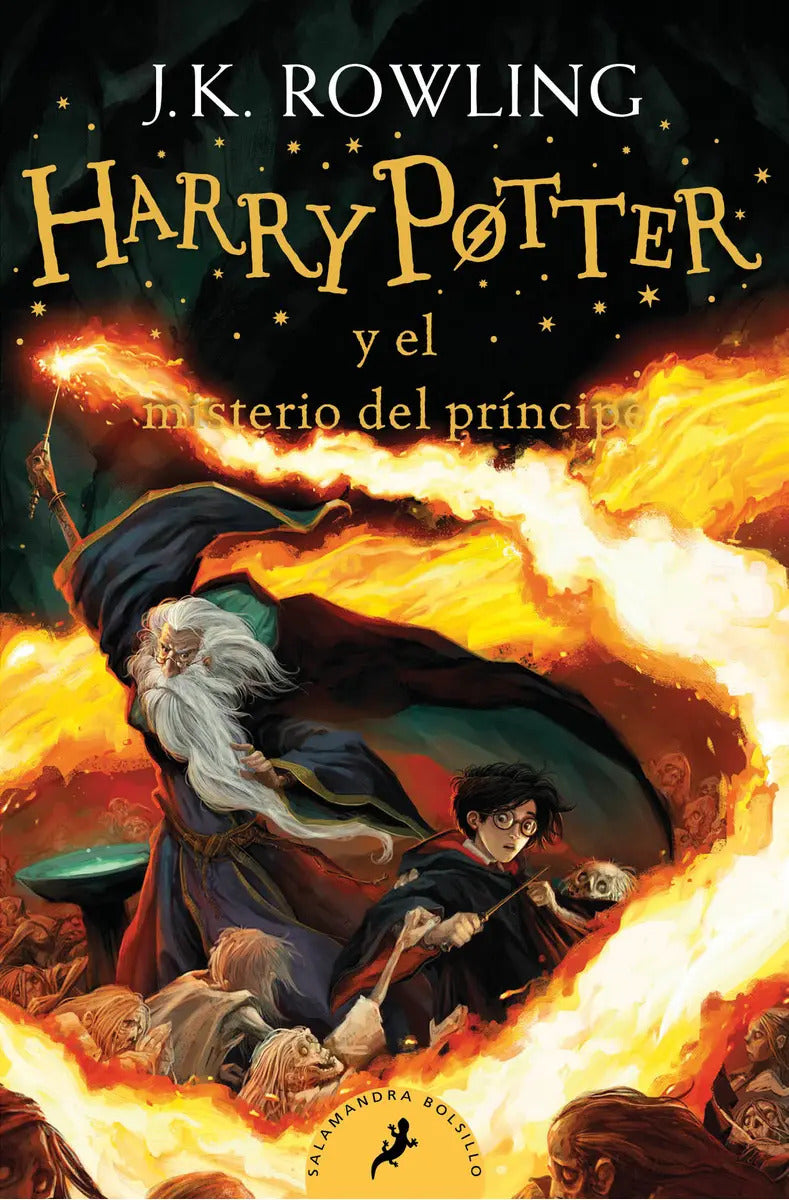 Portada de Harry Potter Y El Misterio Del Príncipe De J.k. Rowling Editorial Salamandra