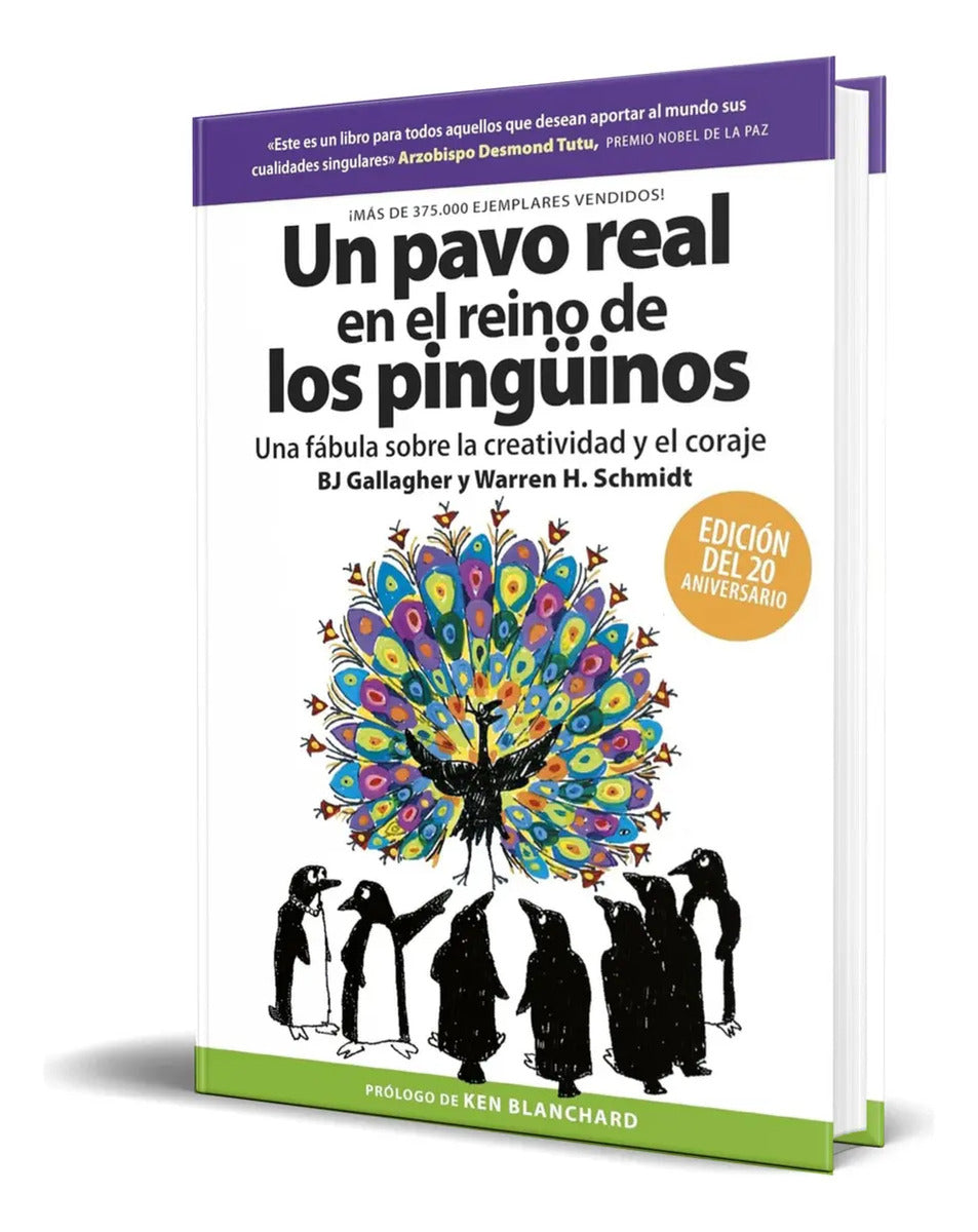 Portada de Libro Un Pavo Real En El Reino De Los Pingüinos [ Original ], De Bj Gallagher. Editorial Reverté Management, Tapa…