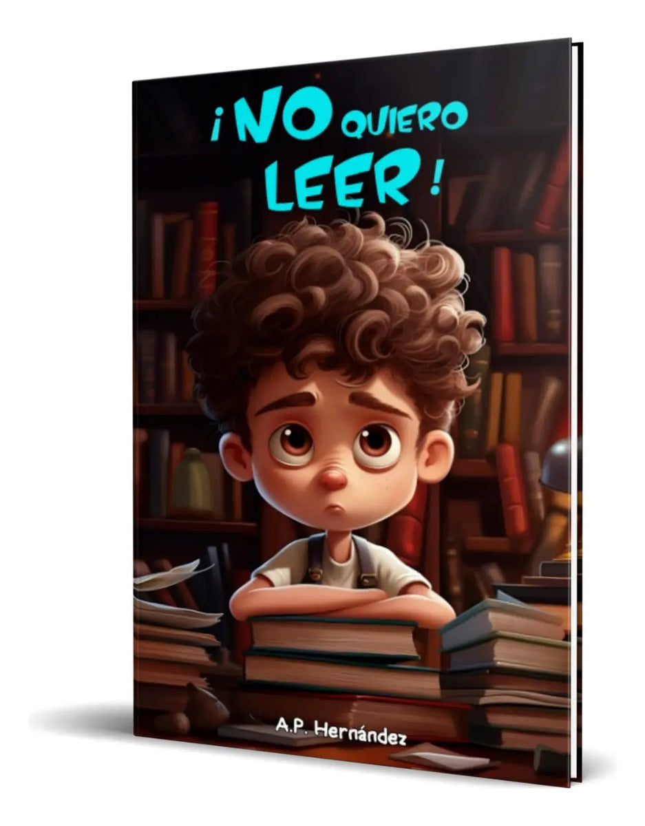 Portada de Libro ¡no Quiero Leer! Martín Comienza Su Aventura Original