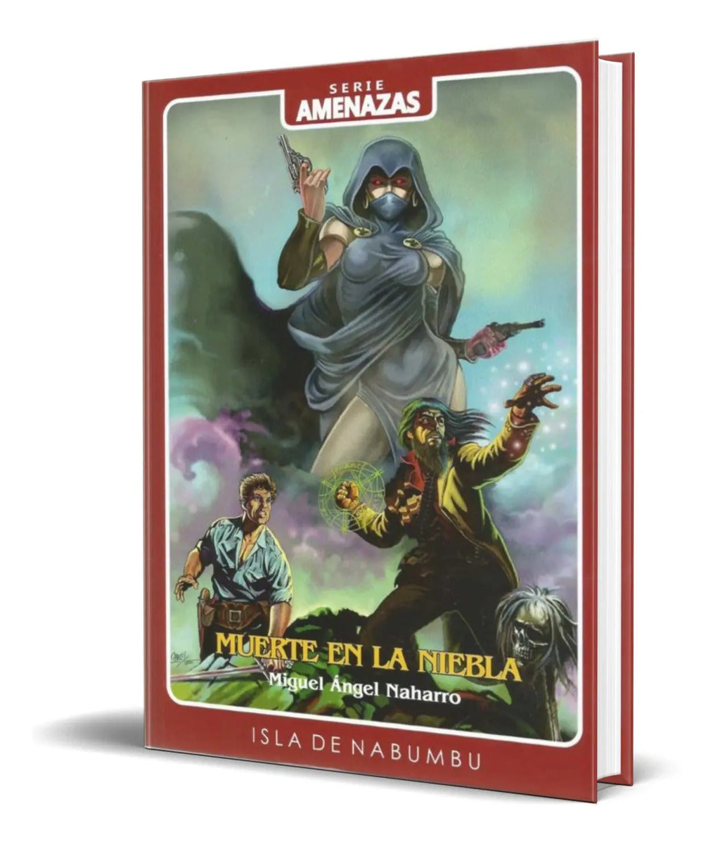 Portada de Libro Muerte En La Niebla [ Amenazas 5 ] Original