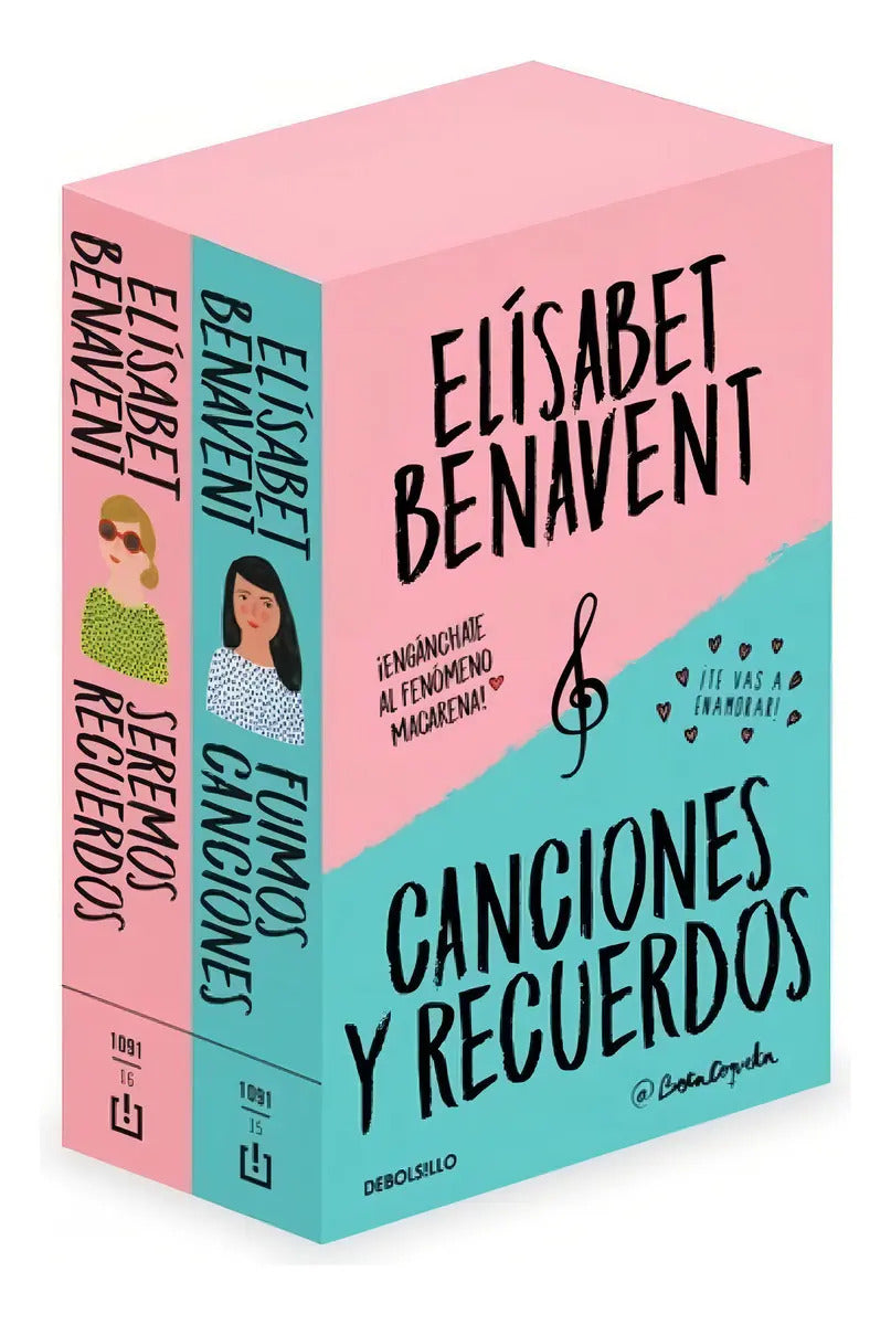 Portada de Libro Estuche Canciones Y Recuerdos: Fuimos Canciones. Seremos Recuerdos., De Benavent, Elisabet., Vol. 1.0. Edit…
