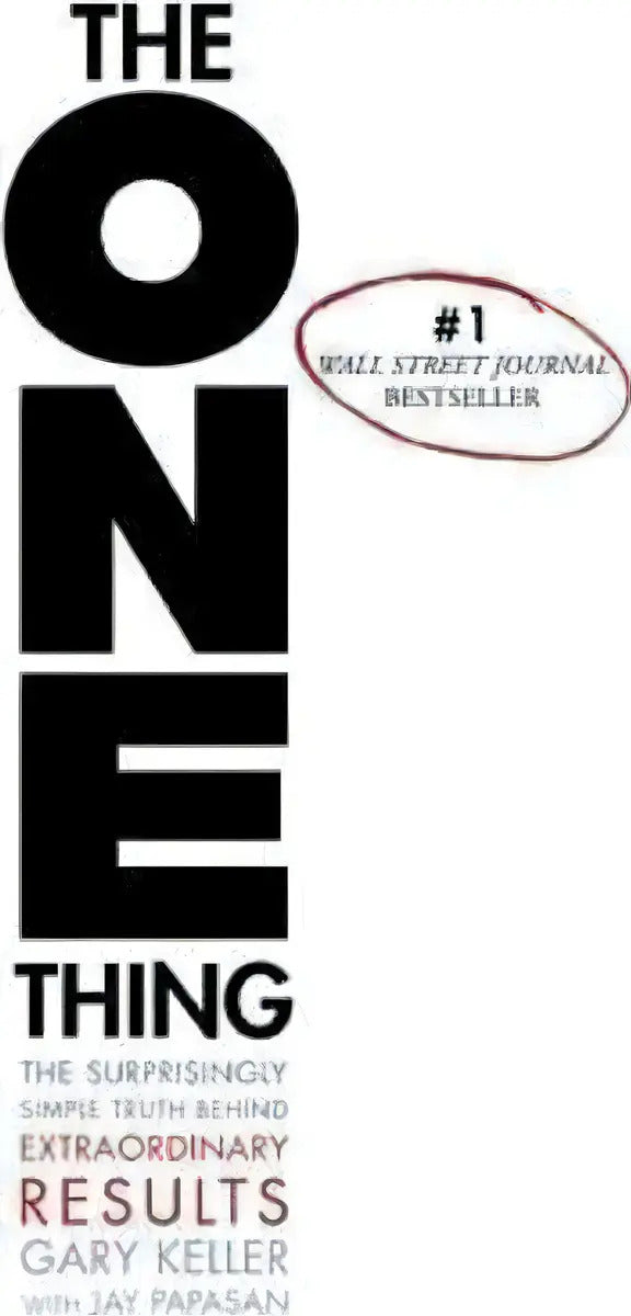 Portada de The One Thing, De Gary Keller. Editorial Bard Press, Tapa Dura En Inglés
