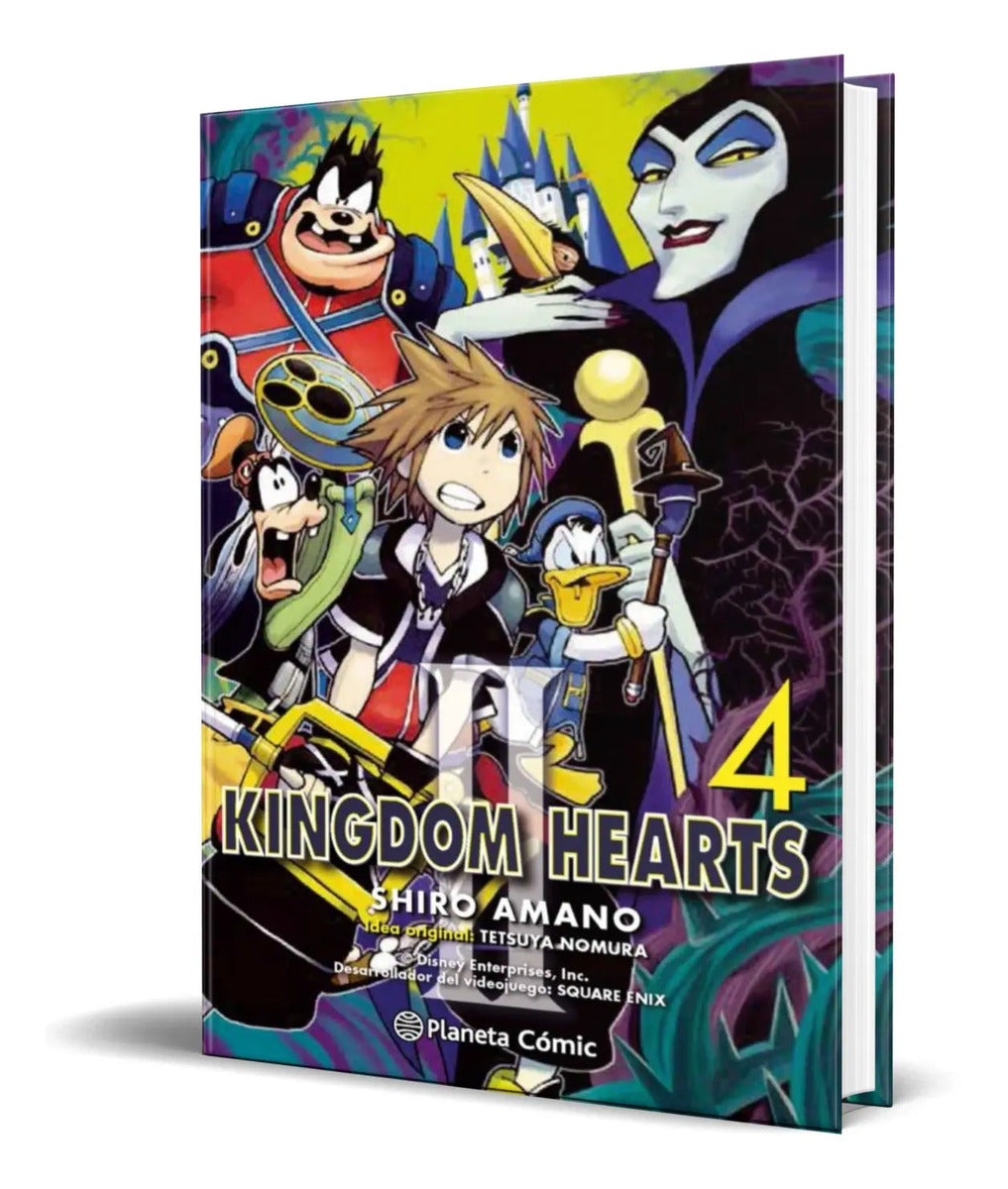 Portada de Libro Kingdom Hearts 2 Vol. 4 [ Shiro Amano ] Original
