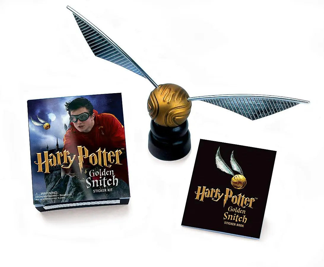 Portada de Harry Potter Golden Snitch Sticker Kit - Running Press