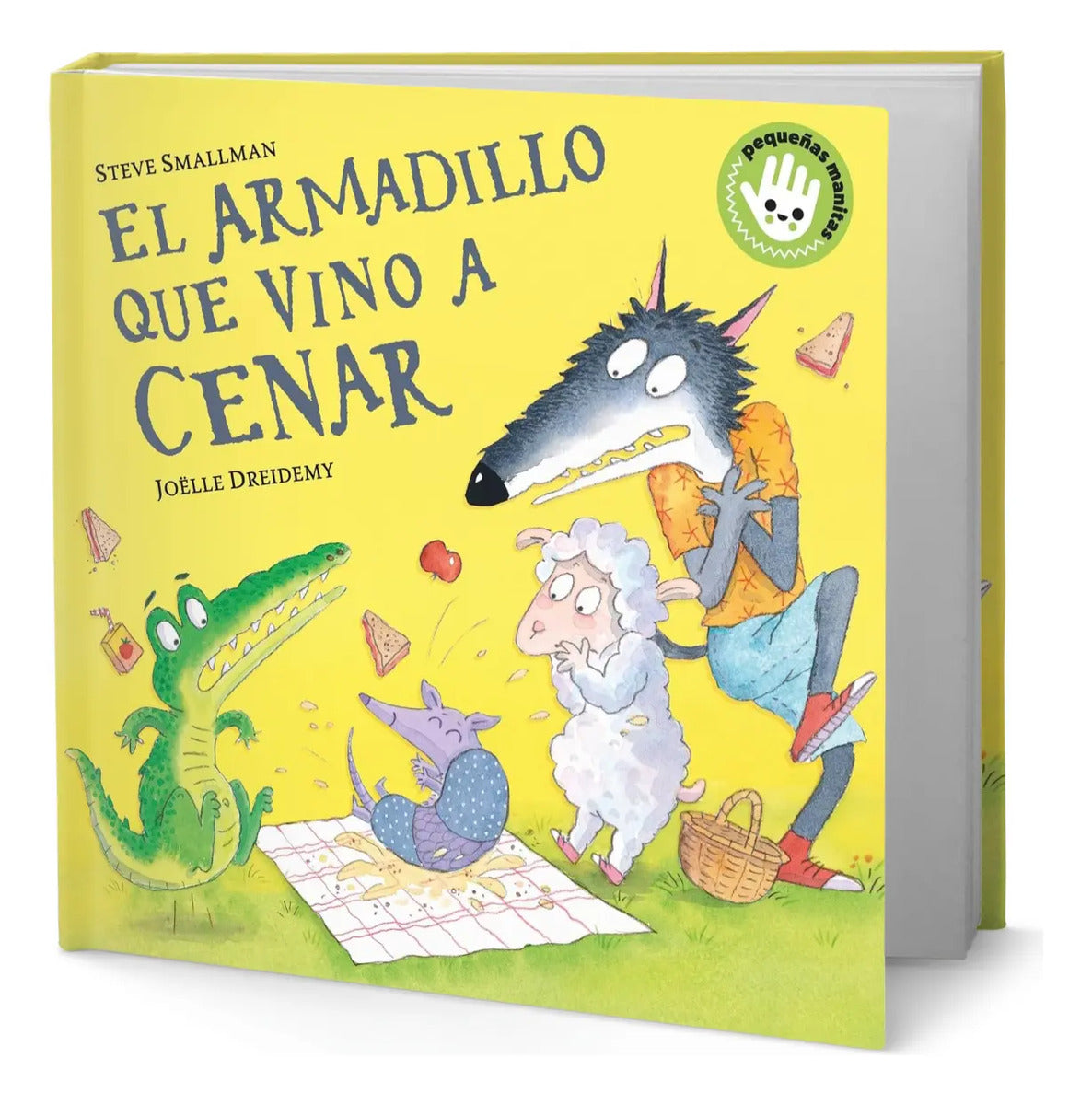Portada de Libro El Armadillo Que Vino A Cenar Steve Smallman Original