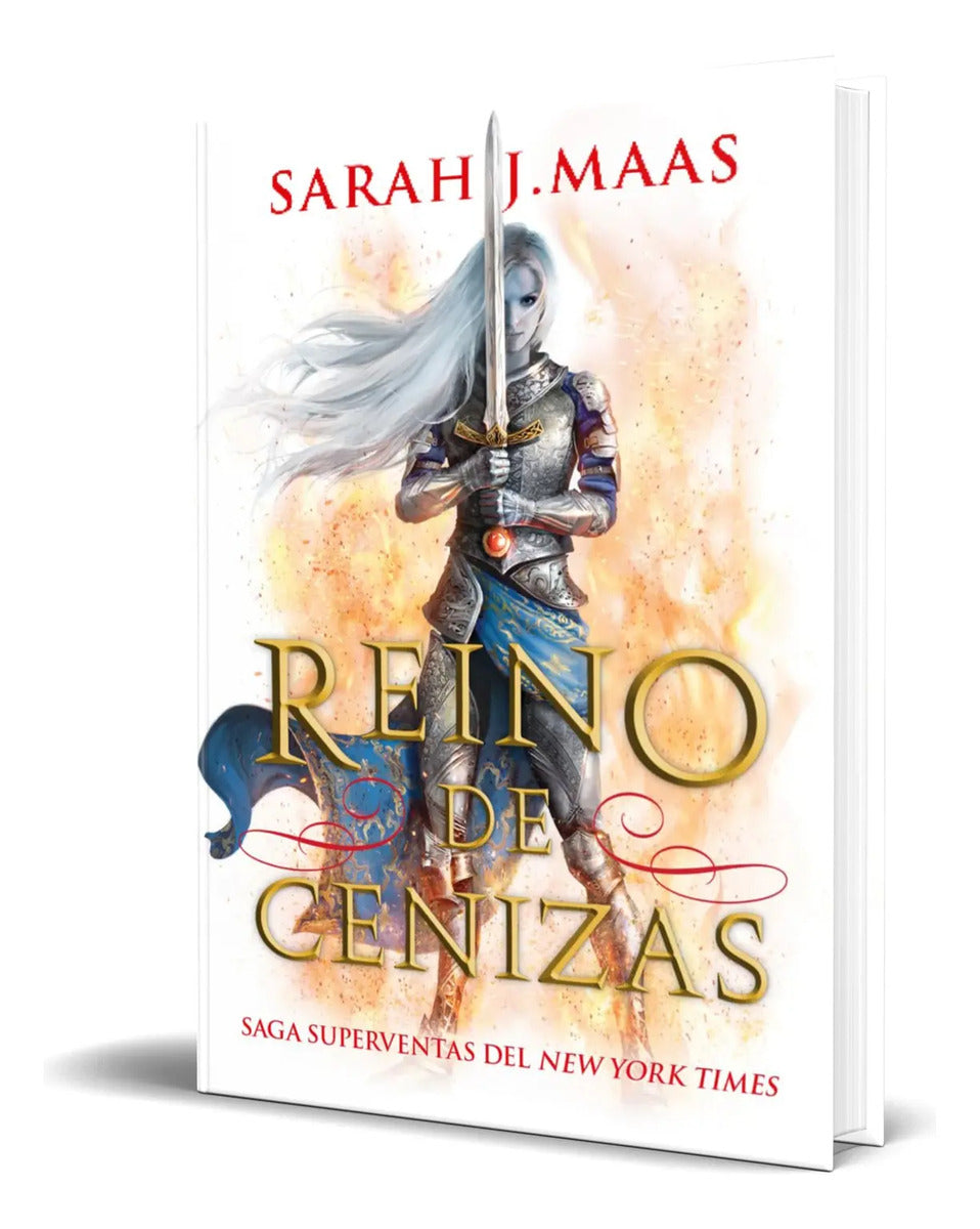 Portada de Libro Reino De Cenizas [ Sarah J. Maas ] Original