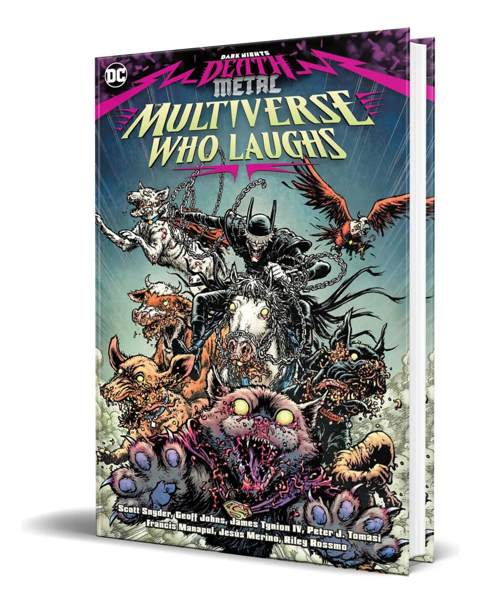 Portada de Libro Dark Nights Death Metal Multiverse Who Laughs Original