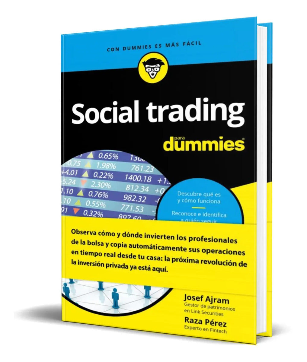 Portada de Libro Social Trading Para Dummies [ Josef Ajram ] Original