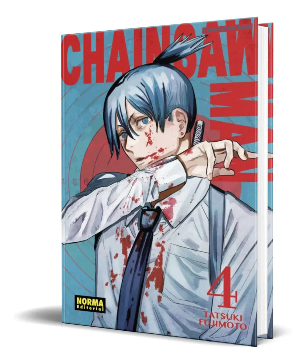 Portada de Libro Chainsaw Man Vol.4 [ Tatsuki Fujmoto ] Original