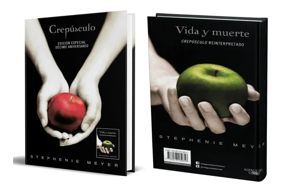 Portada de Libro Crepúsculo Vida Y Muerte Décimo Aniversario