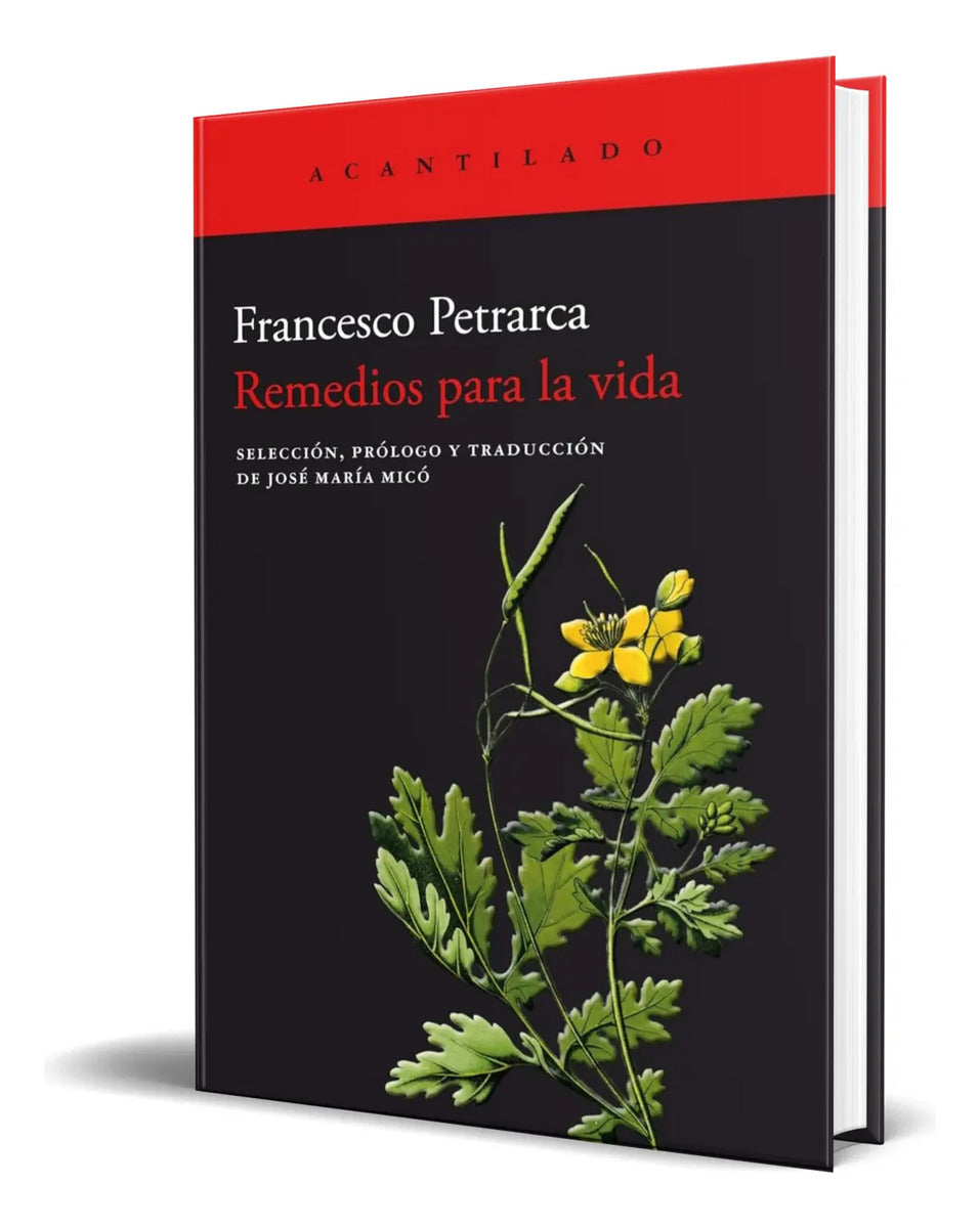 Portada de Libro Remedios Para La Vida [ Francesco Petrarca ] Original