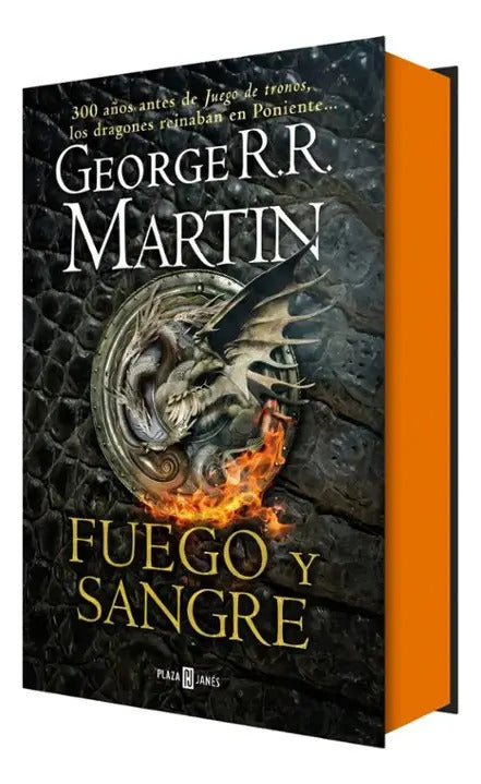 Portada de Libro Fuego Y Sangre [ Pasta Dura Ilustrado ] Original