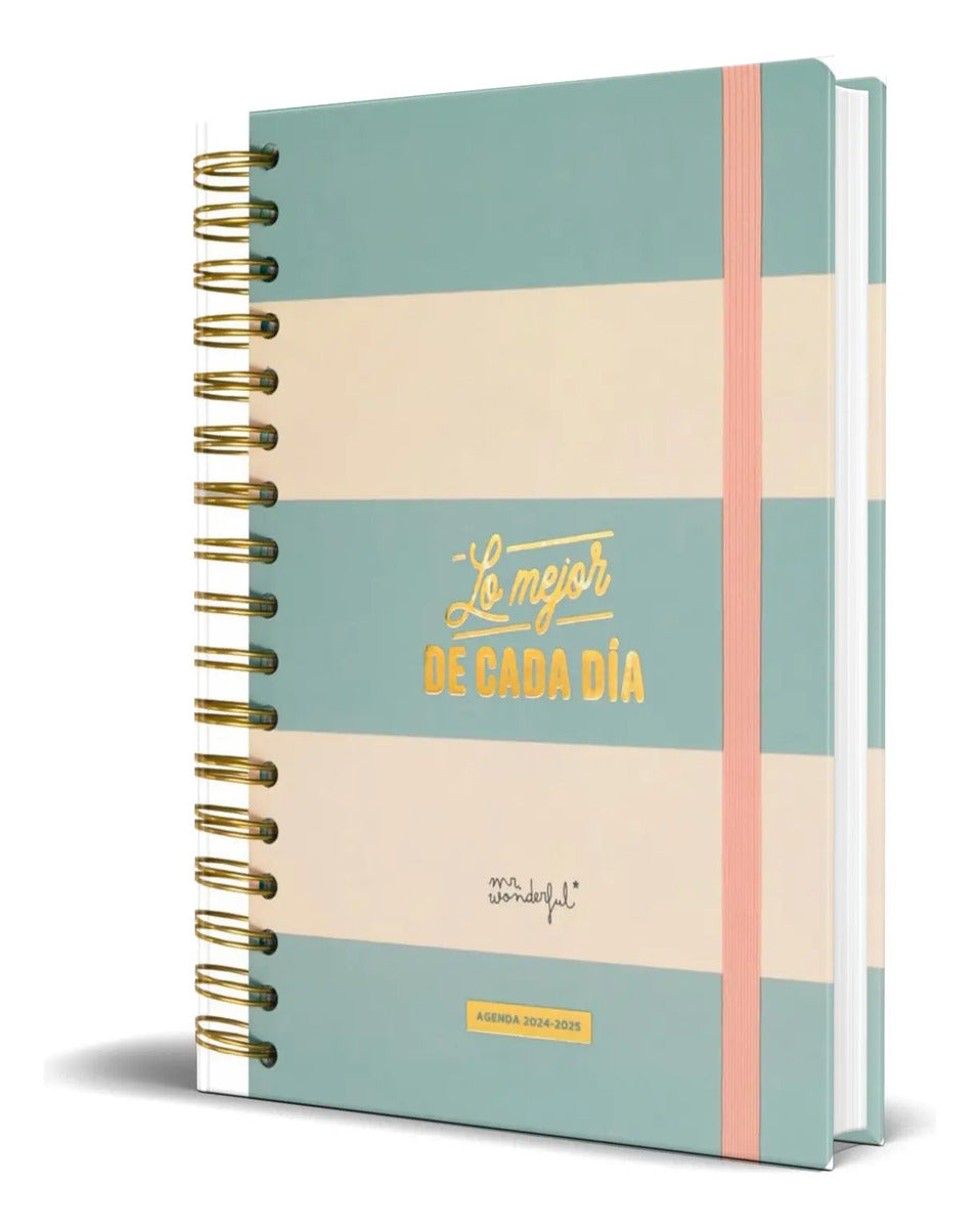 Portada de Agenda Lo Mejor De Cada Día [ Mr. Wonderful ] Original