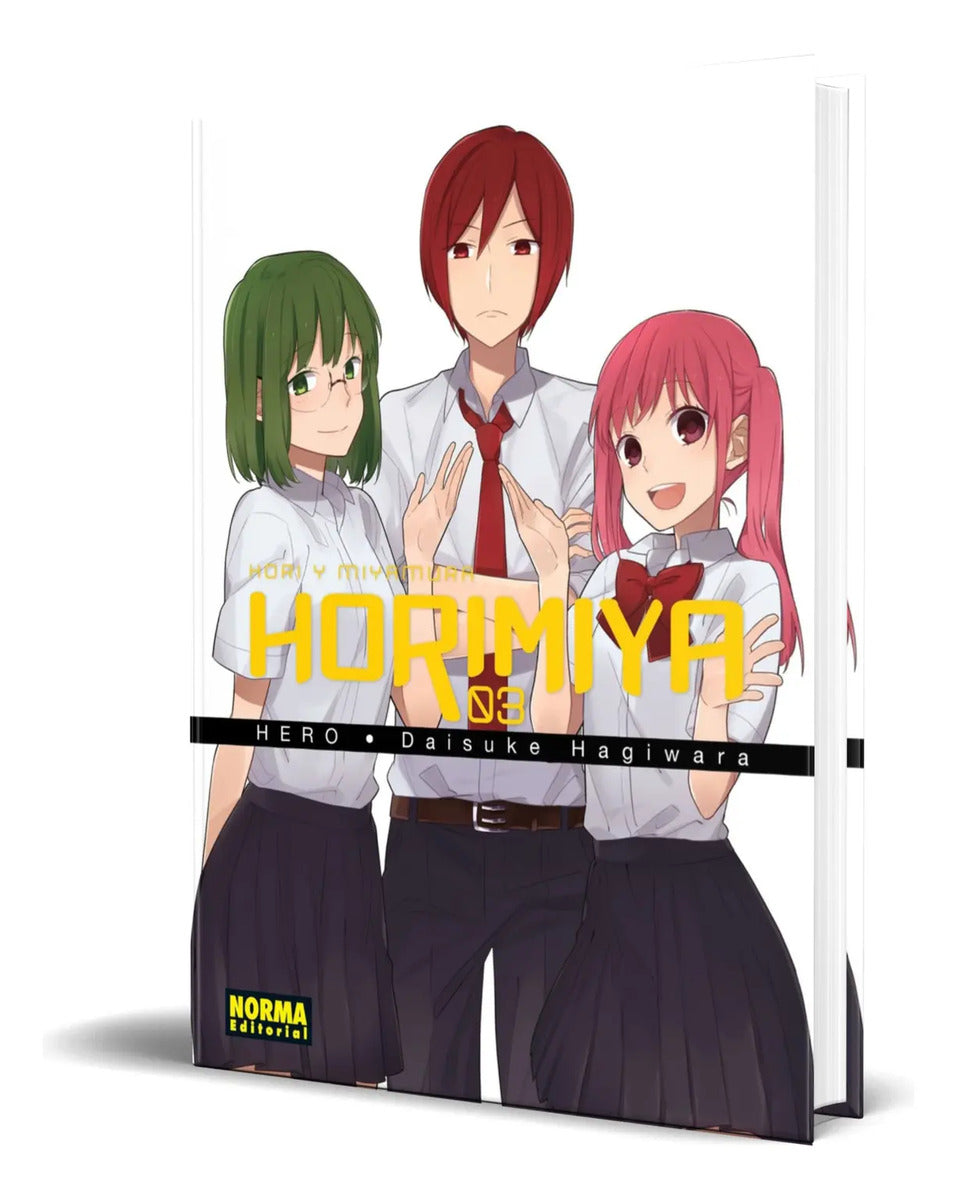 Portada de Libro Horimiya Vol.3 [ Hero ] Original