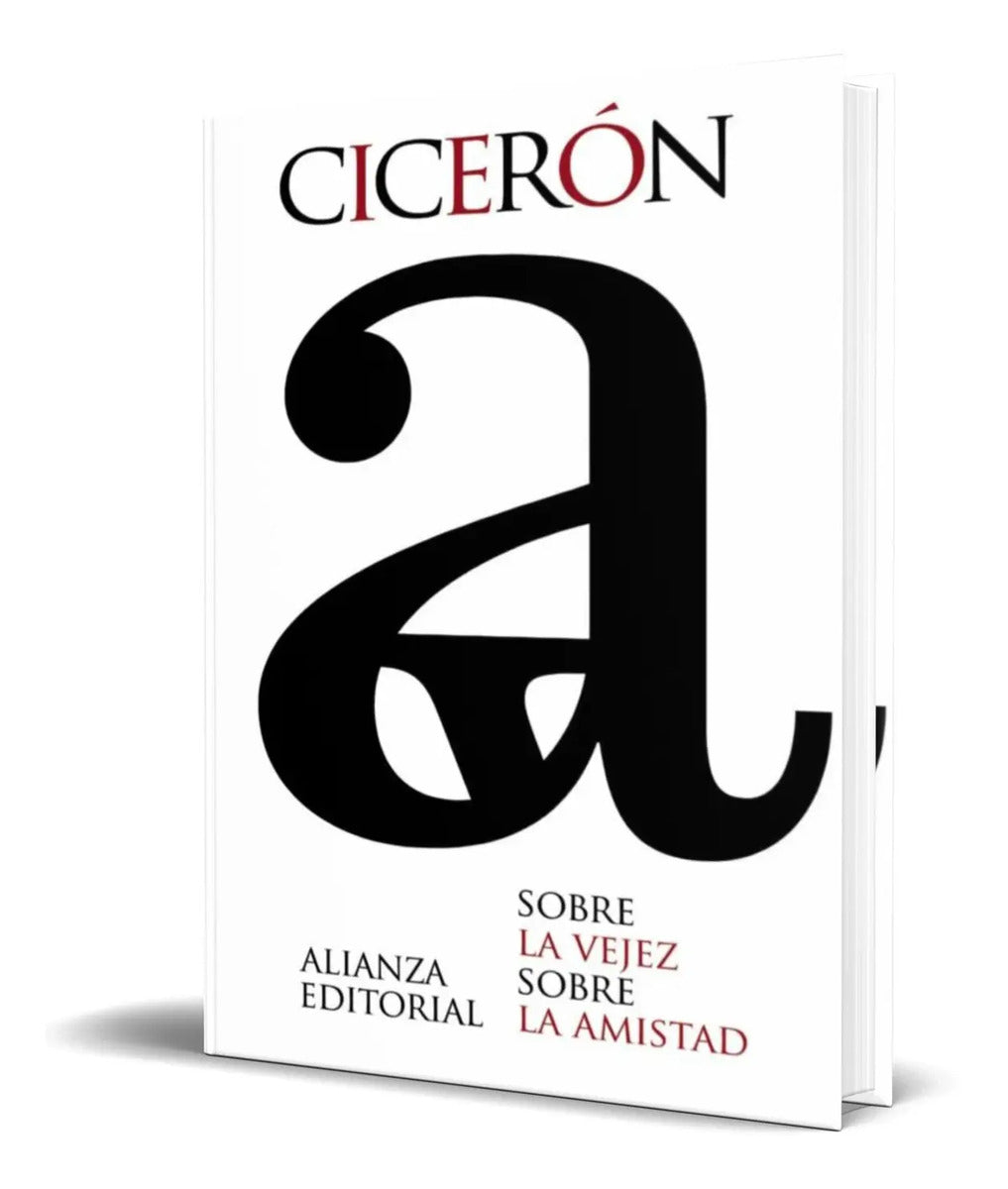 Portada de Libro Sobre La Vejez / Sobre La Amistad [ Ciceron ] Original