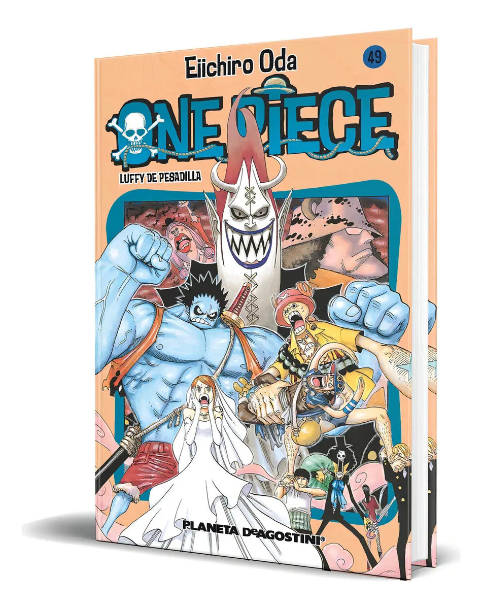 Portada de Libro One Piece Vol.49 [ Luffy De Pesadilla ] Original, De Eiichiro Oda. Editorial Planeta Cómic, Tapa Blanda En…