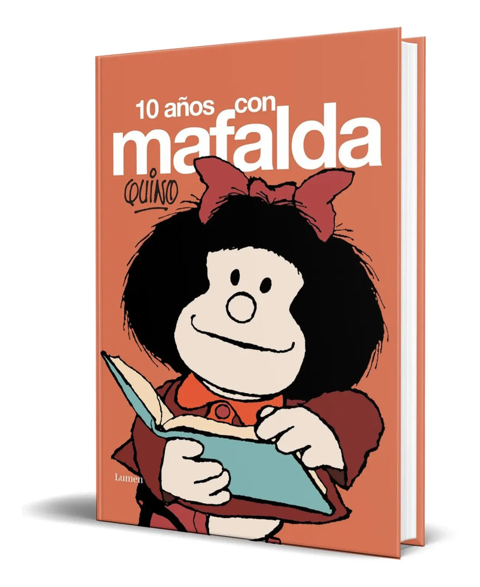 Portada de Libro 10 Años Con Mafalda [ Quino ] Original