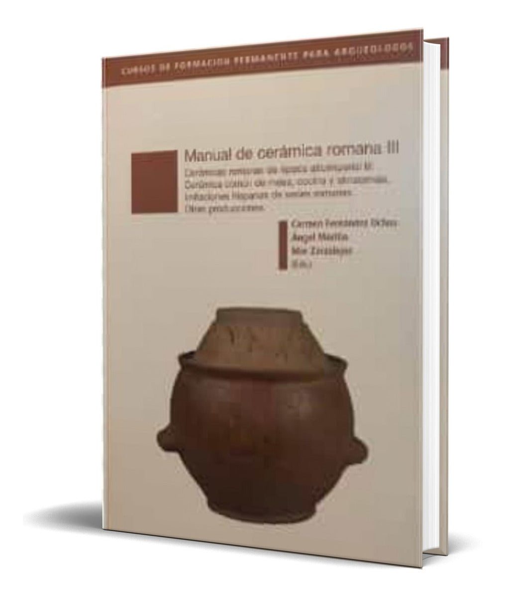 Portada de Libro Manual De Ceramica Romana 3 [ Pasta Dura ] Original