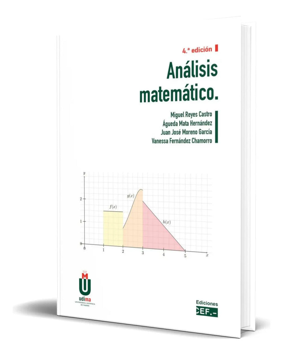 Portada de Libro Análisis Matemático [ Miguel Reyes Castro ] Original