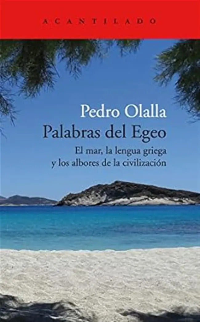 Portada de Libro Palabras Del Egeo [ Pedro Olalla ] Original