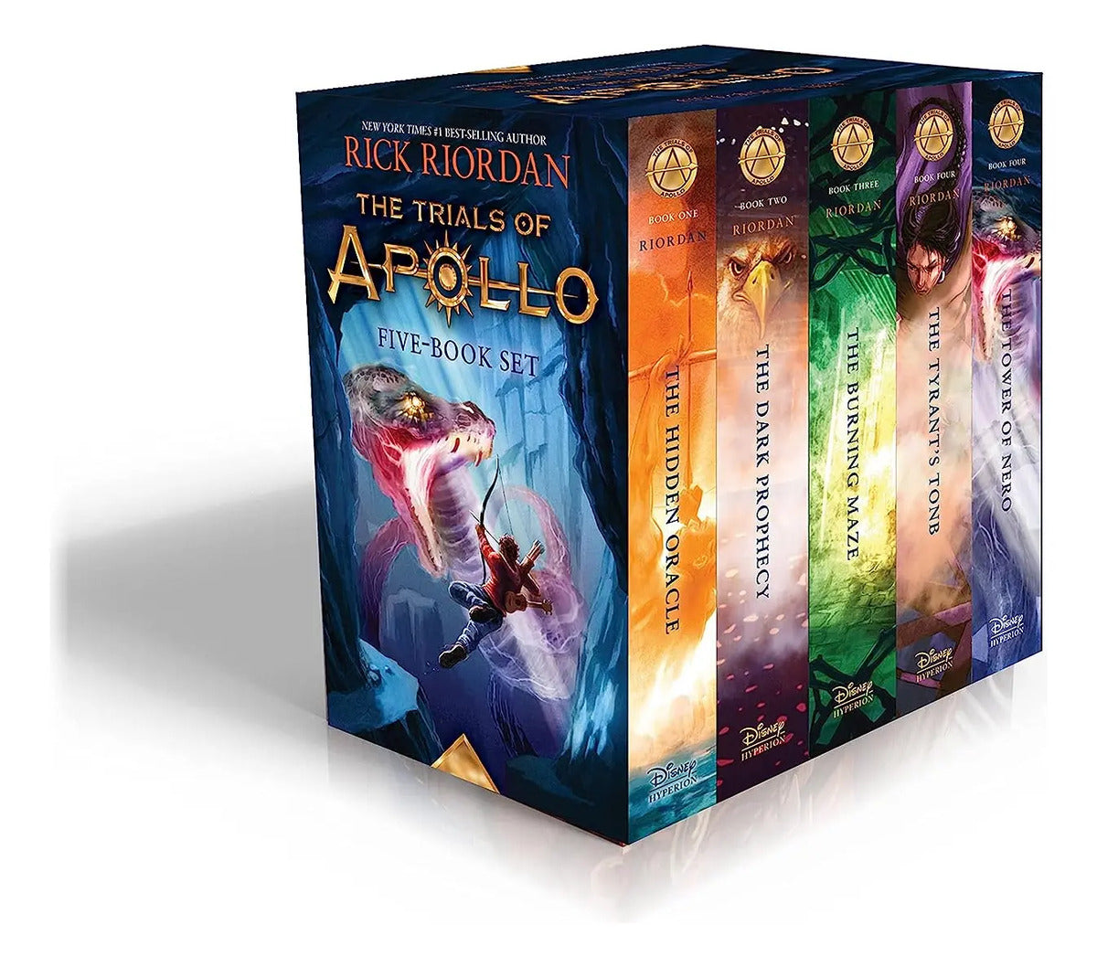 Portada de Libro Trials Of Apollo [ The 5-book Paperback Boxed Set ]