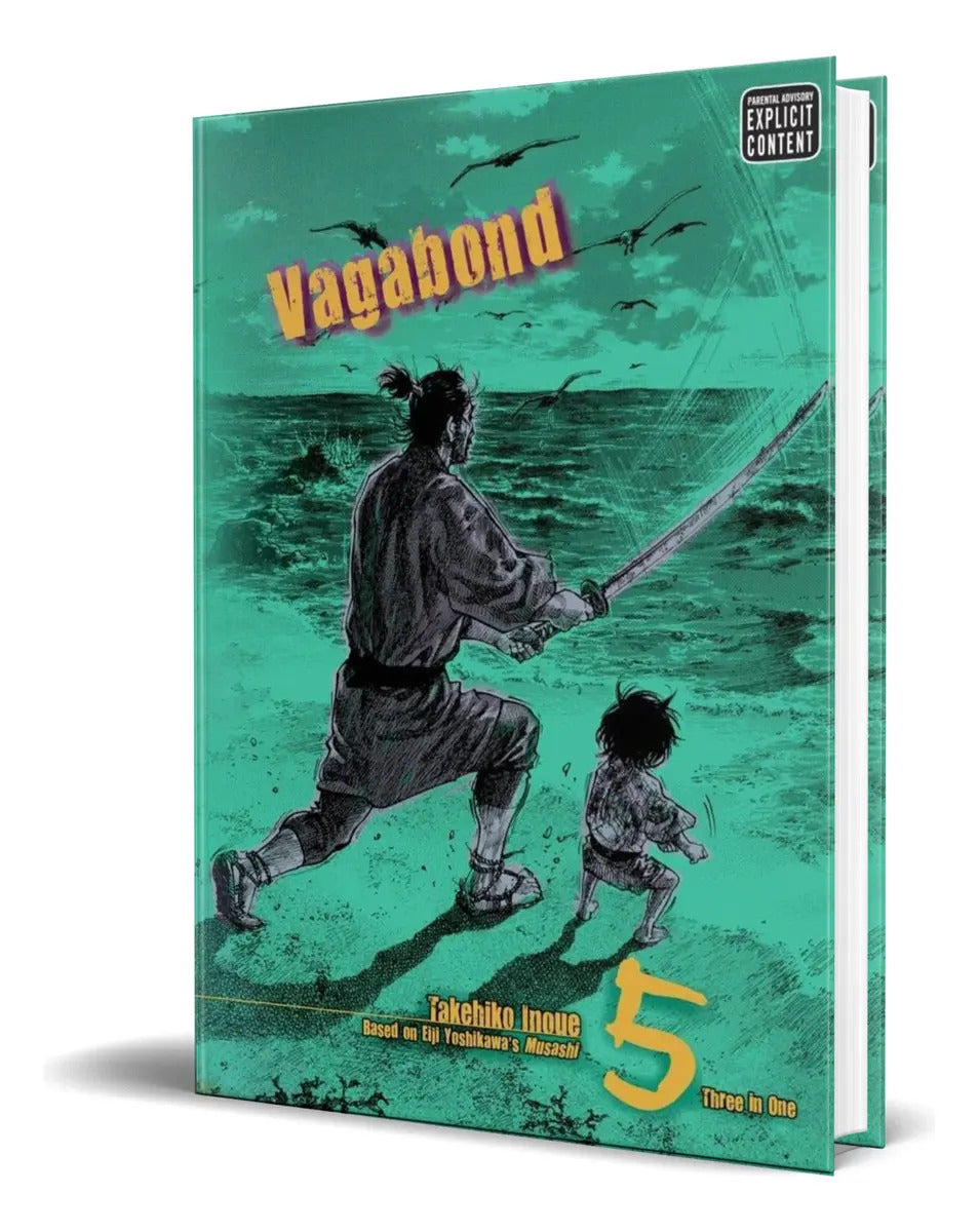 Portada de Libro Vagabond Vol.5 [ Takehiko Inoue ] Original