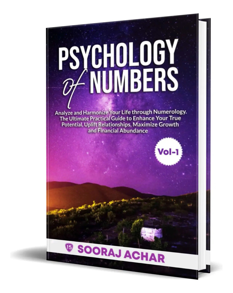 Portada de Libro Psychology Of Numbers [ Sooraj Achar ] Original
