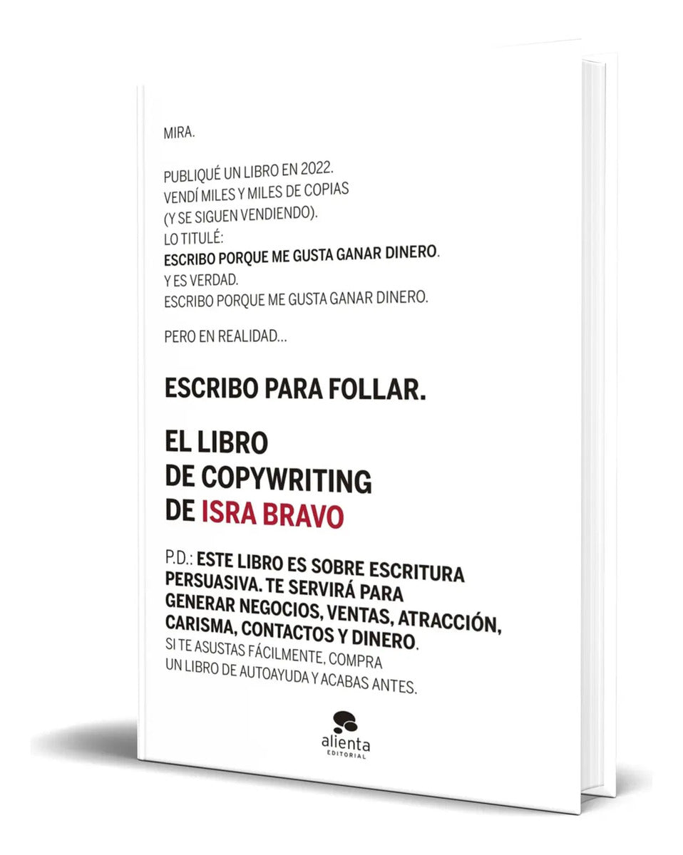 Portada de Libro El Libro De Copywriting [ Isra Bravo ] Original