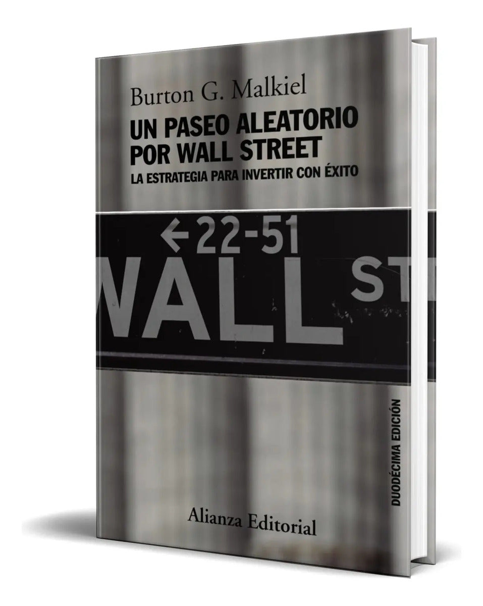 Portada de Libro Un Paseo Aleatorio Por Wall Street [ Original ]