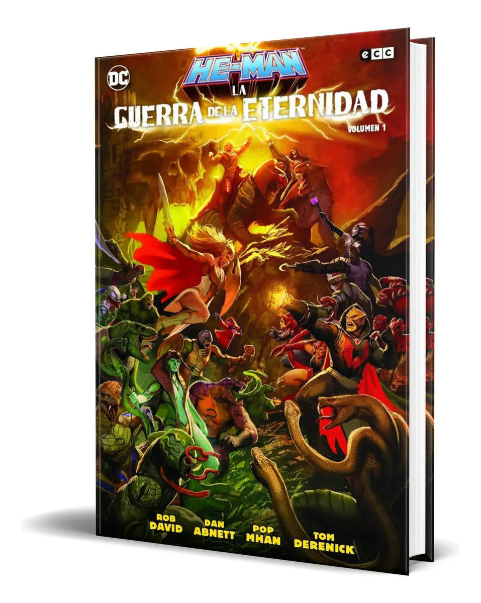 Portada de Libro He-man [ La Guerra De La Eternidad ] Original