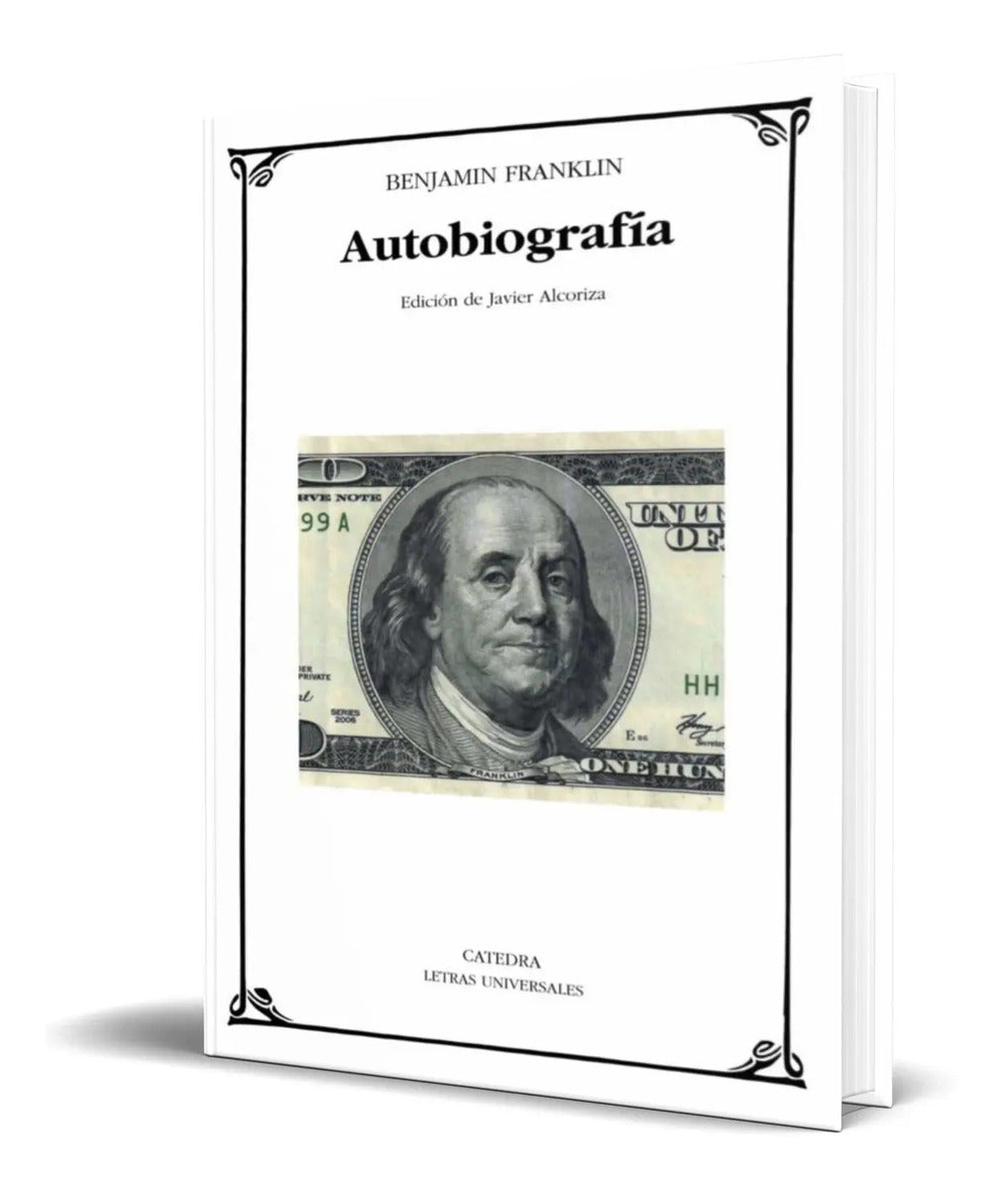 Portada de Libro Autobiografia [ Benjamin Franklin ] Original