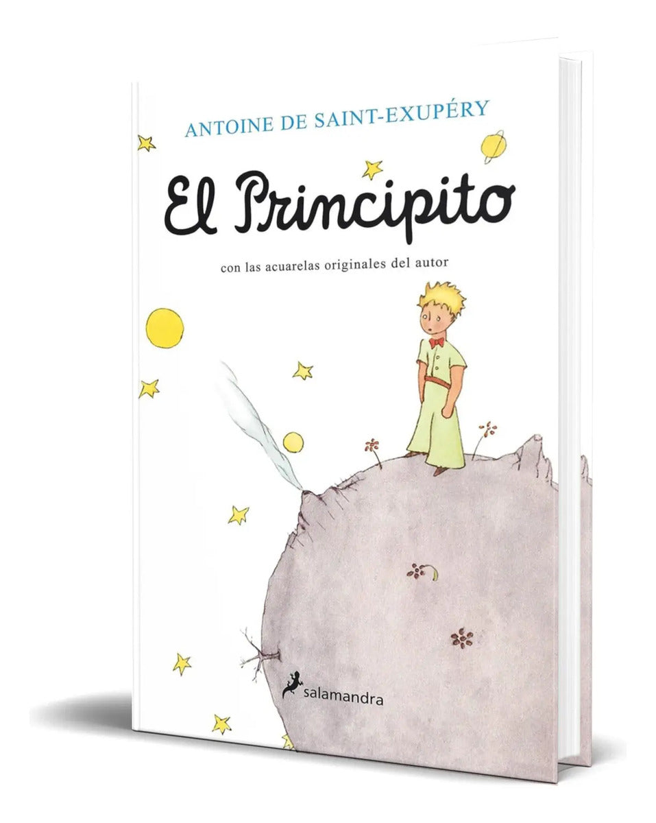 Portada de Libro El Principito [ Antoine De Saint Exupery] Pasta Blanda