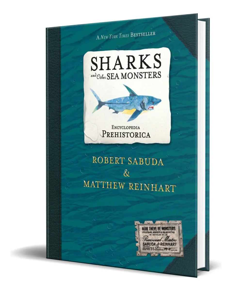 Portada de Encyclopedia Prehistorica Sharks And Sea Monsters Pop-up 2