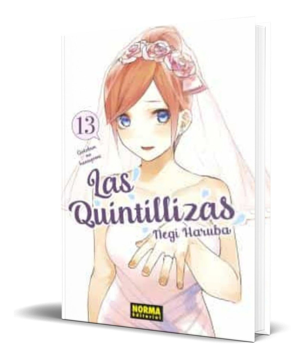 Portada de Libro Las Quintillizas Vol.13 [ Negi Haruba ] Original